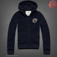 heren abercrombie and fitch truien zipper hooded 1892 chief head donkerblauw Groothandel Cool bvjc1241